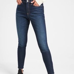 ATHLETA Sculptek Ultra Skinny Midnight Jeans Size 10 (511195-00)